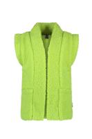 B.Nosy Meisjes gilet teddy - Georgie - Sharp groen