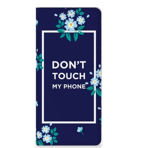 OPPO X6 Pro Design Case Flowers Blue DTMP