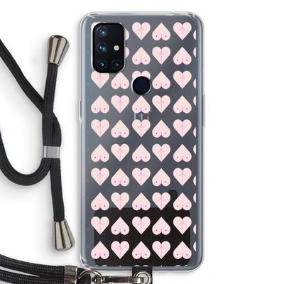 Ass 'n Titties: OnePlus Nord N10 5G Transparant Hoesje met koord