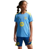 Nike FC Barcelona Strike Trainingsset 2025-2026 Kids Lichtblauw Donkerblauw Felgeel
