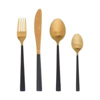 Bestek Atmosphera Jungle Edition Gouden Roestvrij staal (16 Onderdelen)
