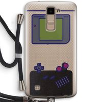 Game On: LG K10 (2016) Transparant Hoesje met koord Game On: LG K10 (2016) Transparant Hoesje met koord