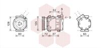 Van Wezel Airco compressor 4300K468 - thumbnail