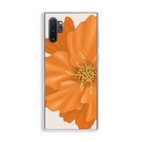 Orange Ellila flower: Samsung Galaxy Note 10 Plus Transparant Hoesje