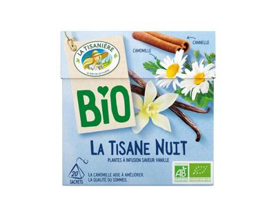 La Tisaniere Nuit bio theebuiltjes La Tisaniere Nuit bio theebuiltjes