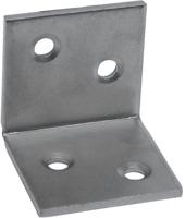 Connex brede winkelhaak 30x30x30 rvs - hvrj20006