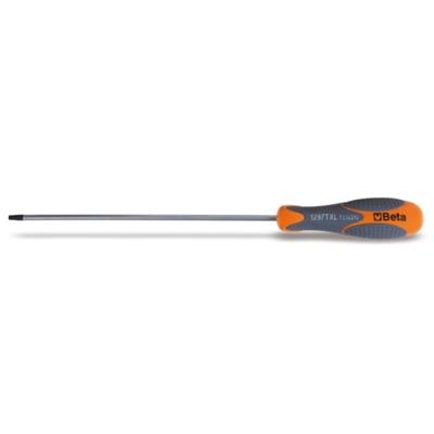 Beta 1297TX/L 25 Schroevendraaiers voor Torx® schroeven | lange uitvoering | verchroomd - 012970125