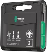 Wera Bit-Box 20 BTH PZ 2, 20-delig - 1 stuk(s) - 05057762001