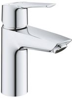 Grohe QuickFix Start wastafelkraan met koude start en push-open waste chroom