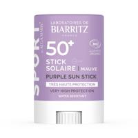 Laboratoires de Biarritz Suncare sport purple sunscreen stick SPF50+ Laboratoires de Biarritz Suncare sport purple sunscreen stick SPF50+