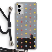 Bollen: OnePlus 9 Transparant Hoesje met koord