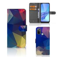 OPPO A53 | OPPO A53s | Book Case | Polygon Dark
