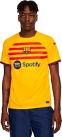 Nike Dri Fit FC Barcelona 2023/24 4th Voetbalshirt Heren Geel maat L - thumbnail