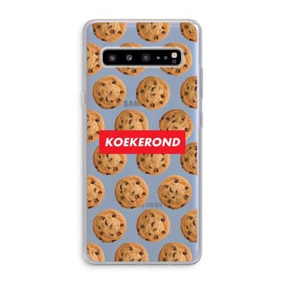 Koekerond: Samsung Galaxy S10 5G Transparant Hoesje