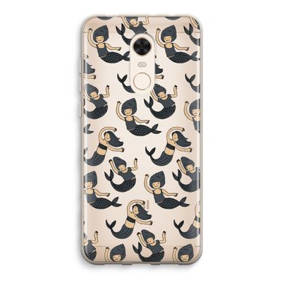 Zeemeermin: Xiaomi Redmi 5 Transparant Hoesje
