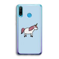Eenhoorn: Huawei P30 Lite Transparant Hoesje