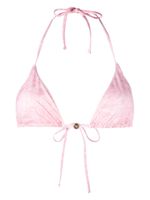 Versace haut de bikini à imprimé baroque - Rose - thumbnail