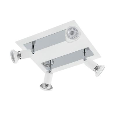 Eglo Led plafondspotSarria 4-lichts wit - 94962