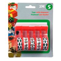 Kerst Plakband, 5st - thumbnail