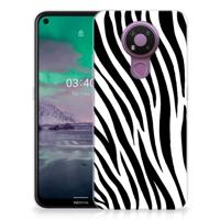 Nokia 3.4 | TPU Hoesje | Zebra