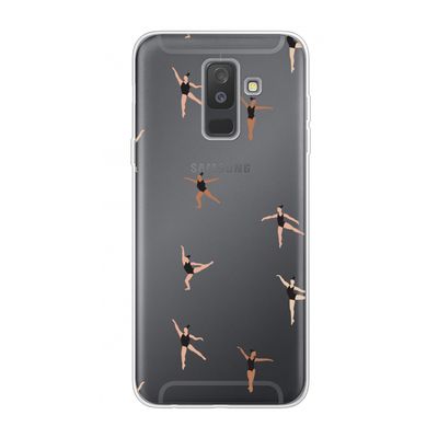 Dancing #1: Samsung Galaxy A6 Plus (2018) Transparant Hoesje