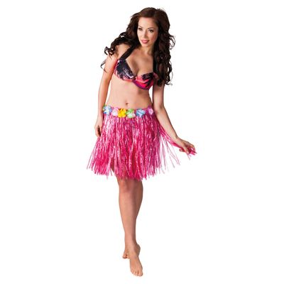 Boland hawai rokje roze
