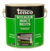 Steigerhoutbeits antraciet 2,5l verf/beits - tenco