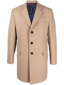 Fay Easy DB single-breasted layered coat - Tons neutres