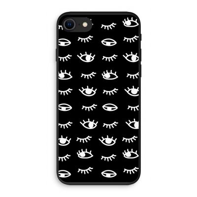 Eye pattern #3: iPhone SE 2020 Biologisch afbreekbaar hoesje