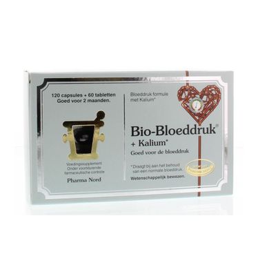 Bio bloeddruk & kalium 120 caps + 60 tabletten