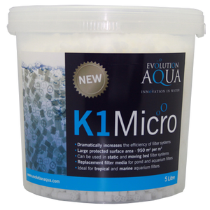 Evolution Aqua K1 Micro Filter Media - 50 liter