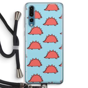 Dinosawrr: Huawei P20 Pro Transparant Hoesje met koord