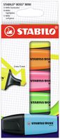 Markeerstift STABILO Boss mini Pop blister Ãƒ 5 kleuren - thumbnail