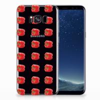 Samsung Galaxy S8 Plus | Siliconen Case | Paprika Red