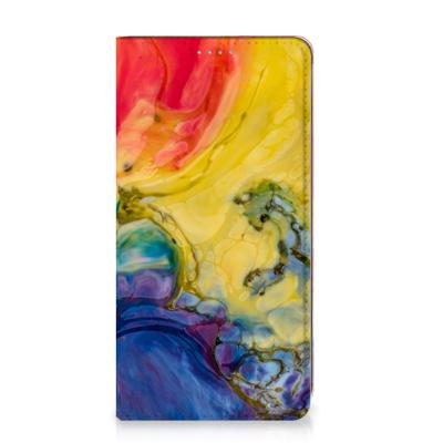 Bookcase Samsung Galaxy A53 Watercolor Dark