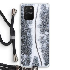 Snøfall: Samsung Galaxy S10 Lite Transparant Hoesje met koord