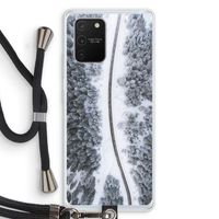 Snøfall: Samsung Galaxy S10 Lite Transparant Hoesje met koord