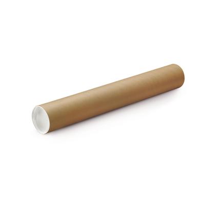Poster koker van karton - 680 x 100 mm - Bruin - Verzendkokers - Voor A1 formaat papier