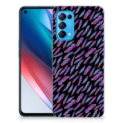 OPPO Find X3 Lite | Reno5 5G TPU bumper Feathers Color OPPO Find X3 Lite | Reno5 5G TPU bumper Feathers Color
