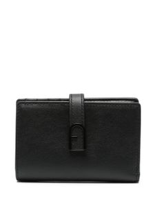 Furla portefeuille à design pliant - Noir