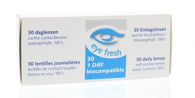 Eyefresh Daglenzen -8.00 30 Stuks Eyefresh Daglenzen -8.00 30 Stuks
