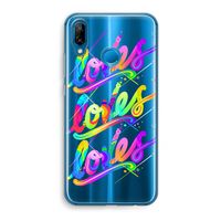 Loves: Huawei P20 Lite Transparant Hoesje Loves: Huawei P20 Lite Transparant Hoesje