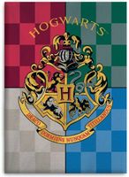 Harry Potter - 4 Houses Fleece Blanket