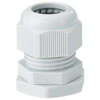 Hensel 36001079 Wartel Slagvast, Met borgmoer, Met trekontlasting, Met dichting M25 Kunststof Grijs 1 stuk(s)