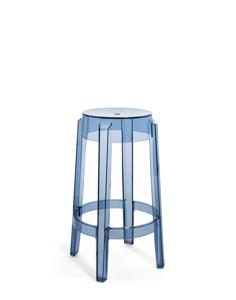 Kartell Charles Ghost Barkruk - Poederblauw