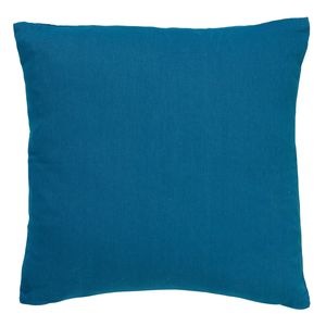 Dutch Decor - JAMES - Kussenhoes 45x45 cm - duurzaam katoen - effen kleur - Provincial Blue - lichtblauw