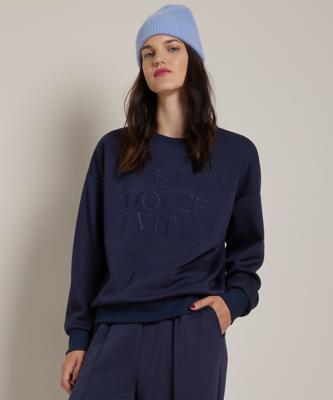 wijde trui embroidery extra zacht wijde trui embroidery extra zacht