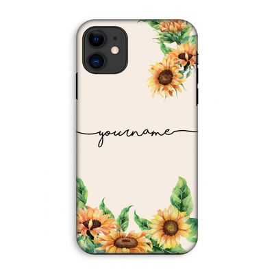 Zonnebloemen: iPhone 11 Tough Case