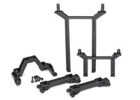 Body mounts & posts, front & rear (complete set)