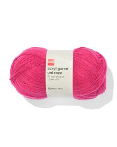HEMA Acryl Garen Roze 100gram 250meter